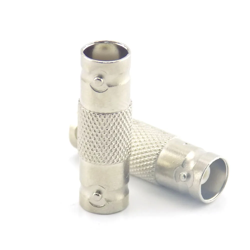 

2pcs BNC Female Connector to BNC Female Coupler Adapter Connector Female Connector for CCTV ip Camera