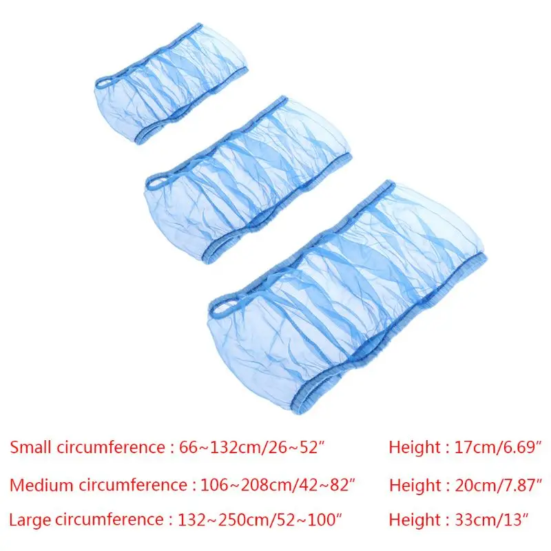 

Hot sale Single Soft Easy Cleaning Nylon Fabric Airbed Bird Cage Knit Shell Cover Skirt Seed Collector