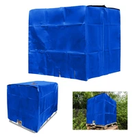 black rainwater tank 1000 liters ibc container aluminum foil waterproof and dustproof cover oxford cloth uv protection cover