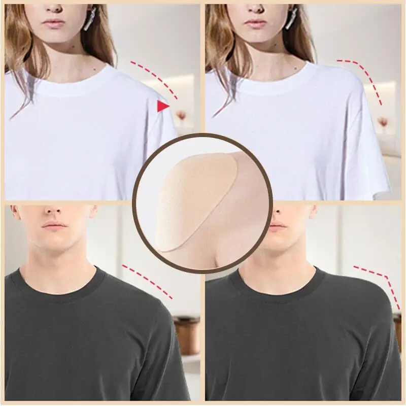 1 пара натуральных мягких Противоскользящих наплечных подушек|Подплечники| |