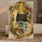 Клэптон-s гитара стимпанк плакаты Картина на холсте плакаты и принты Настенная картина для гостиной Куадрос домашний декор