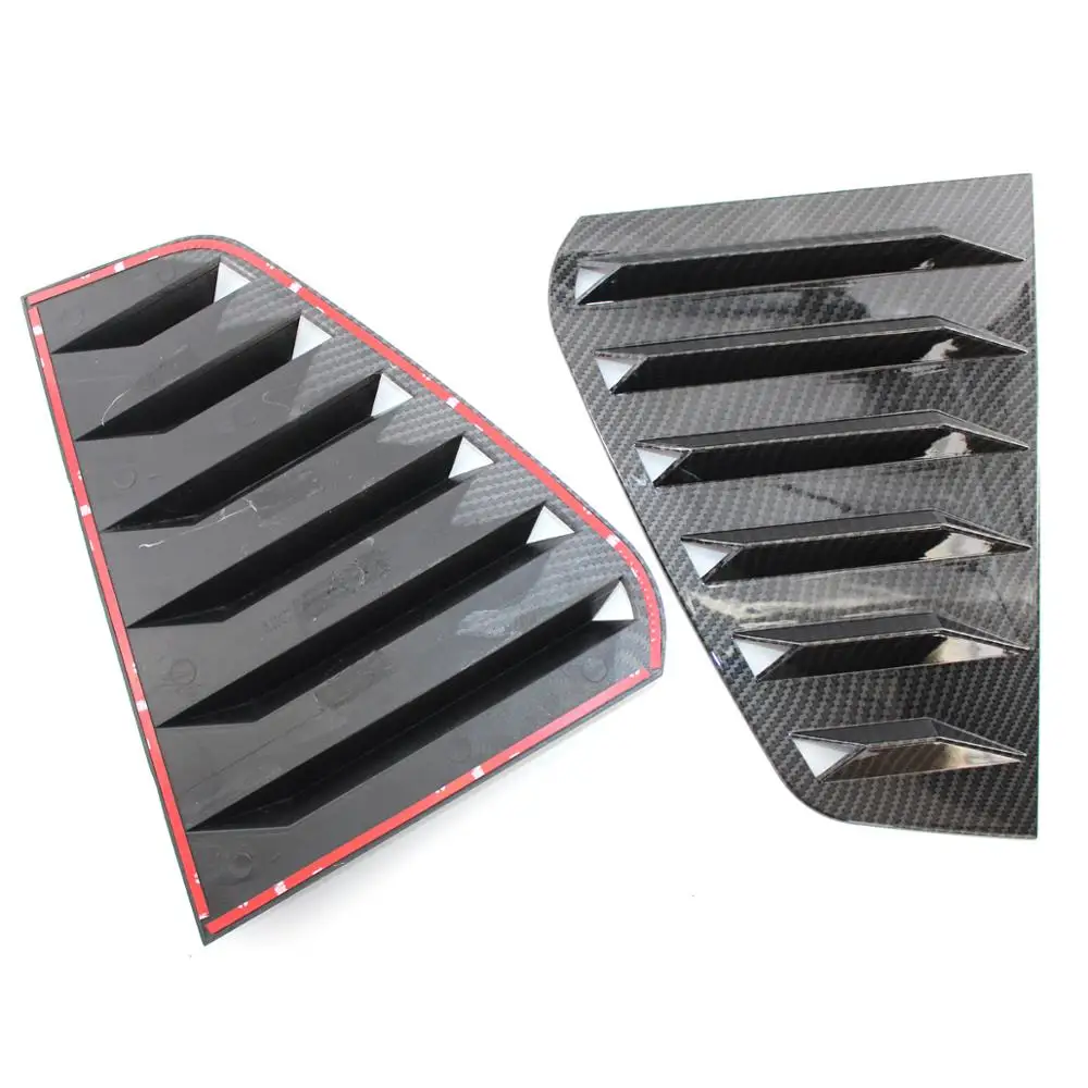 

1 Pair Car Accessories Rear Side Window Louver Side Vent Cover Replacement Grille Guards For Volkswagen Golf 7