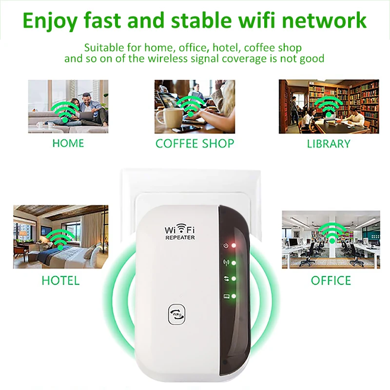 wireless wifi router repeater 10p 802.11n 300mbps 2.4g firewall  extender repetidor booster 4g for xiaomi wi fi wifi versterker