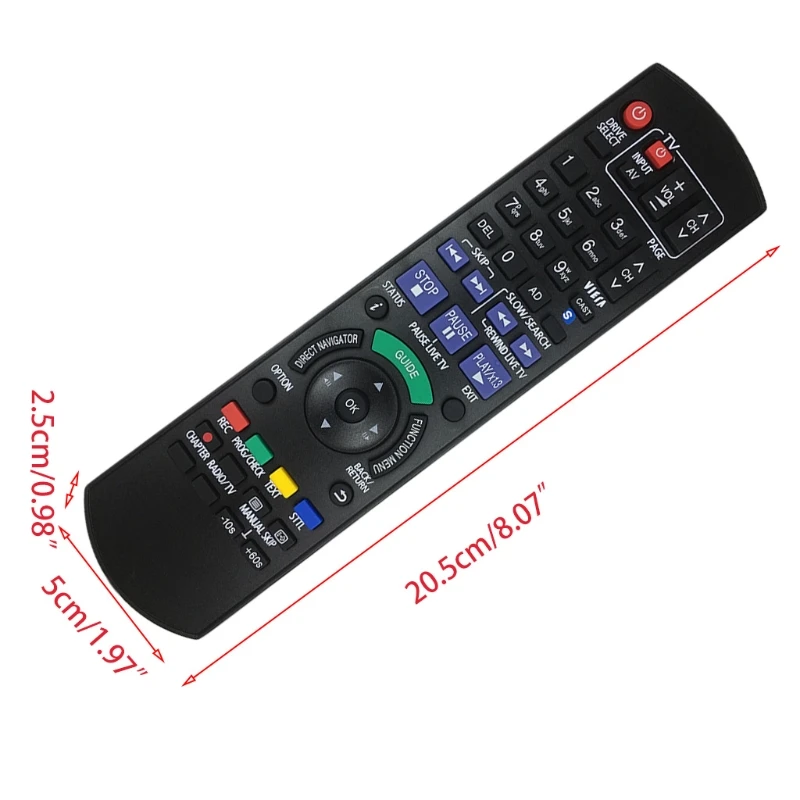 

Remote Control Recorder Accessories for HDD DVD IR6 N2QAYB000618 DMR-HW100 HW100EBK