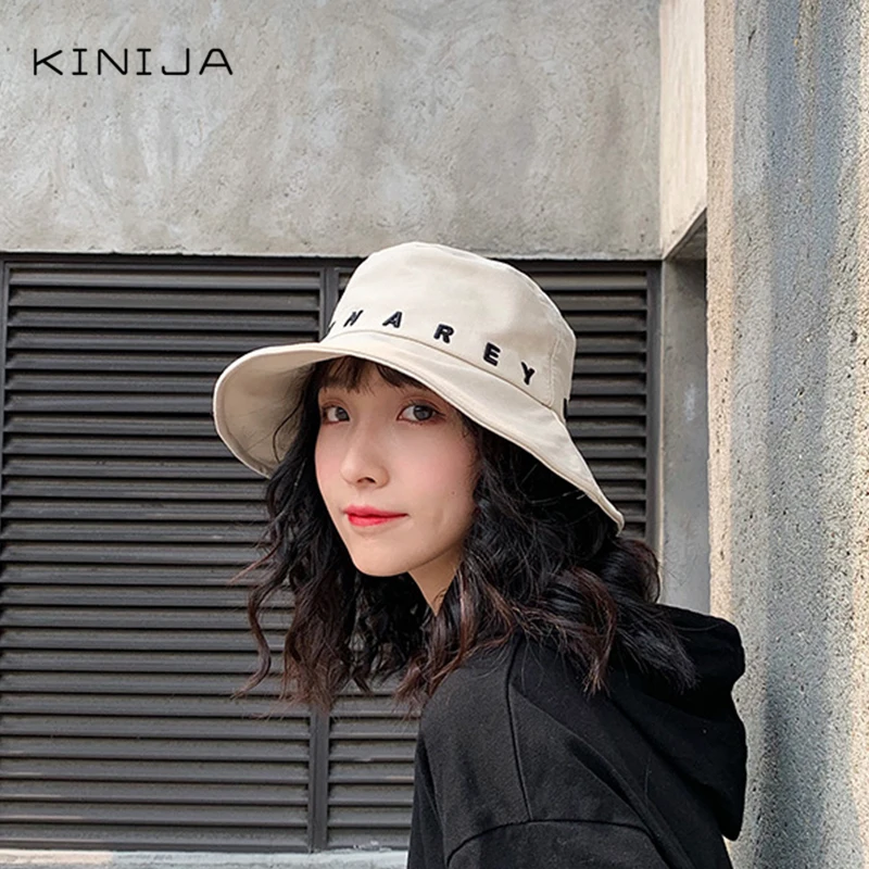 Женская летняя хлопковая кепка в рыбацком стиле Солнцезащитная шляпа женская с