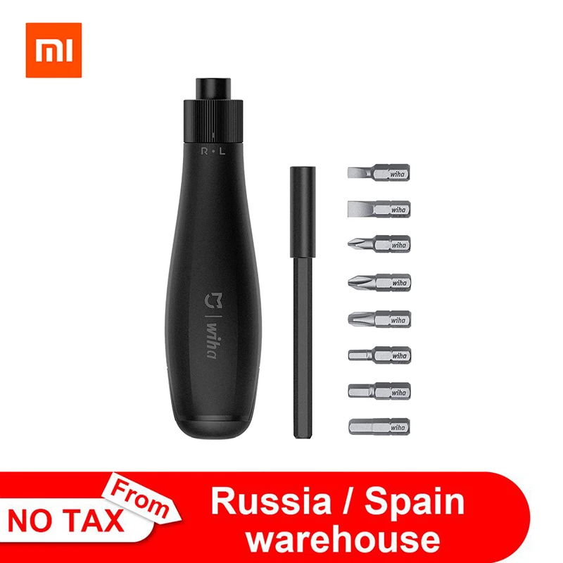 Набор отверток Xiaomi Mijia Wiha прецизионные магнитные биты 8 в 1 ежедневное