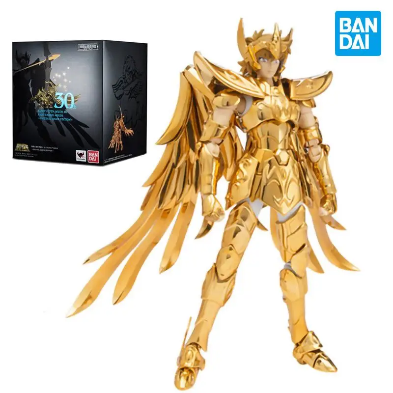 

Bandai Anime Fiugre Saint Seiya Saint Cloth Myth Ex Sagittarius Aiolos 30Th Anniversary Action Figure Model Kids Toys for Boys