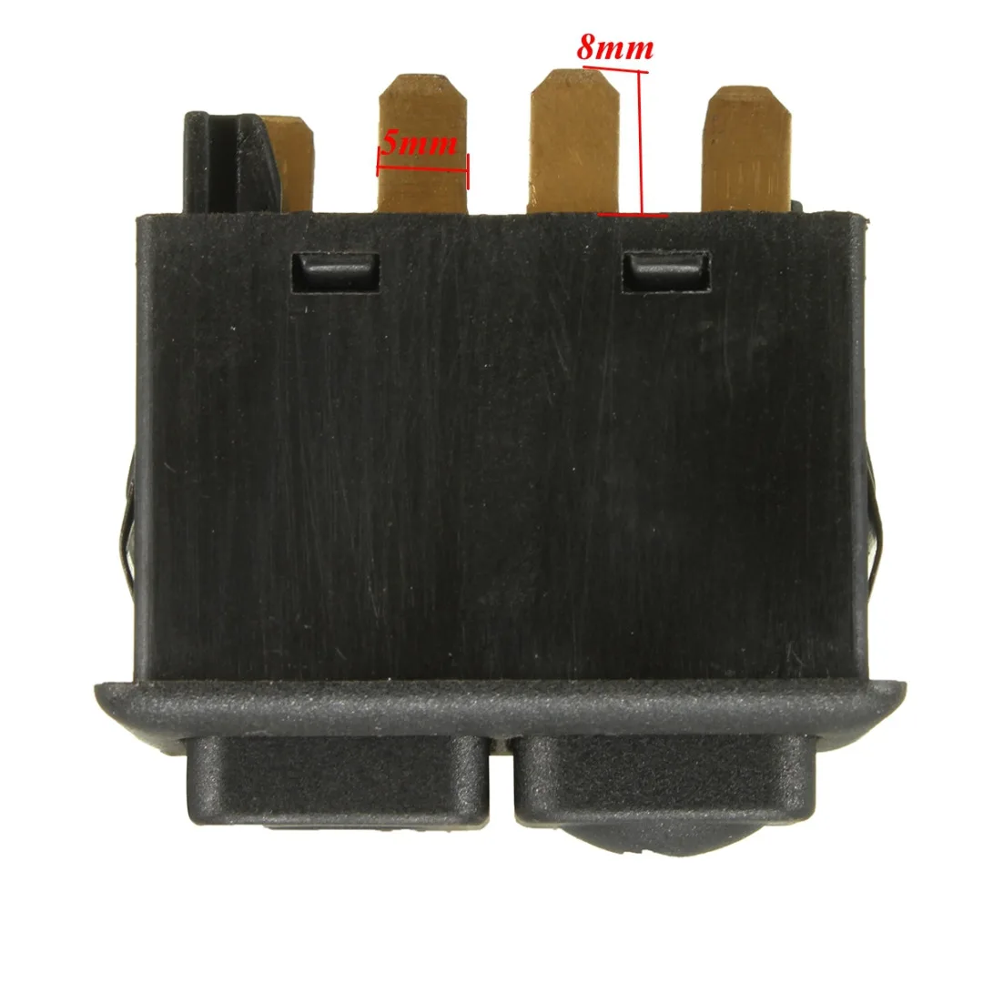 Кнопка переключения стеклоподъемника для BMW E23 E24 E28 E30 L6 M5 61311381205 5 контактов Черная