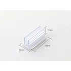 Настольные держатели для ценников, клейкая подложка с зубчатым захватом, зажим для скрытого монтажа, настенная полка, переговорное устройство, стойка для флага ярлыков