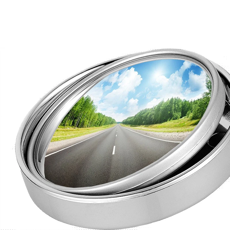 Универсальное Автомобильное Зеркало для слепых зон 2 шт. Бескаркасный