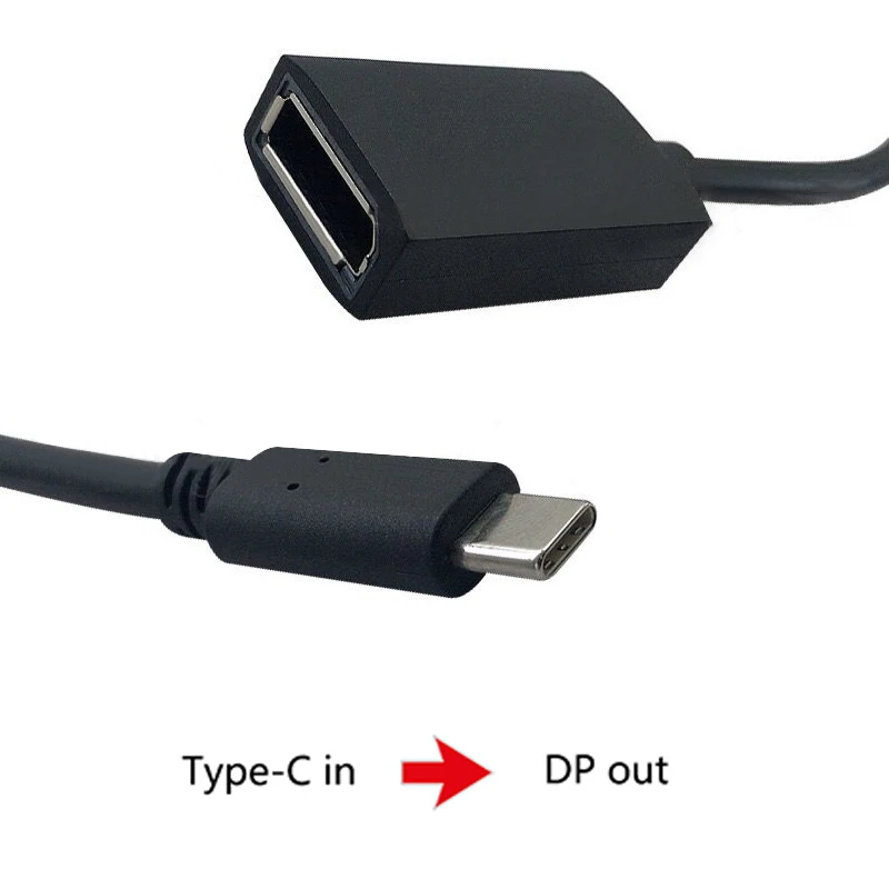 Wiistar USB Type-C к DP/DisplayPort адаптер для S8 поддержка до 4K 30Hz разрешение видео выход [Thunderbolt