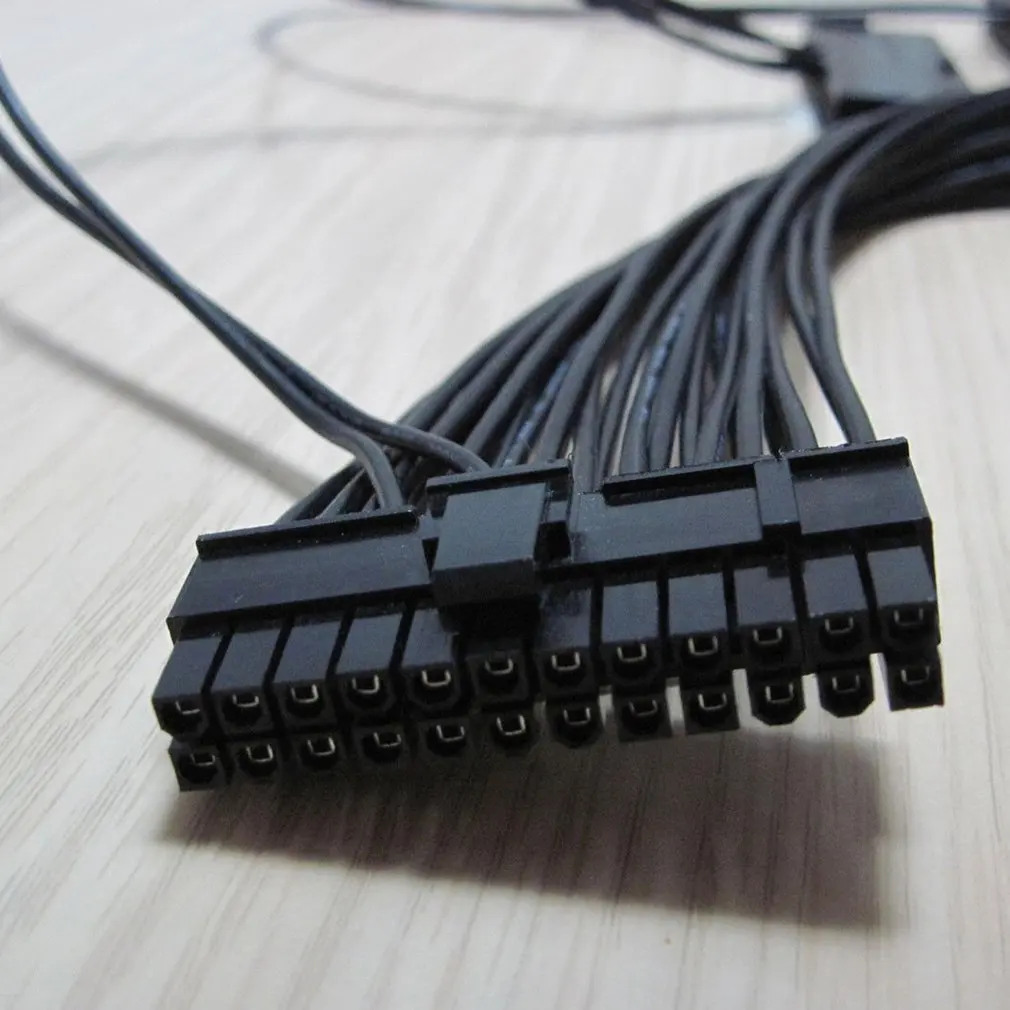 30 см Профессиональный ATX 24 Pin Материнская плата адаптер Соединительный кабель