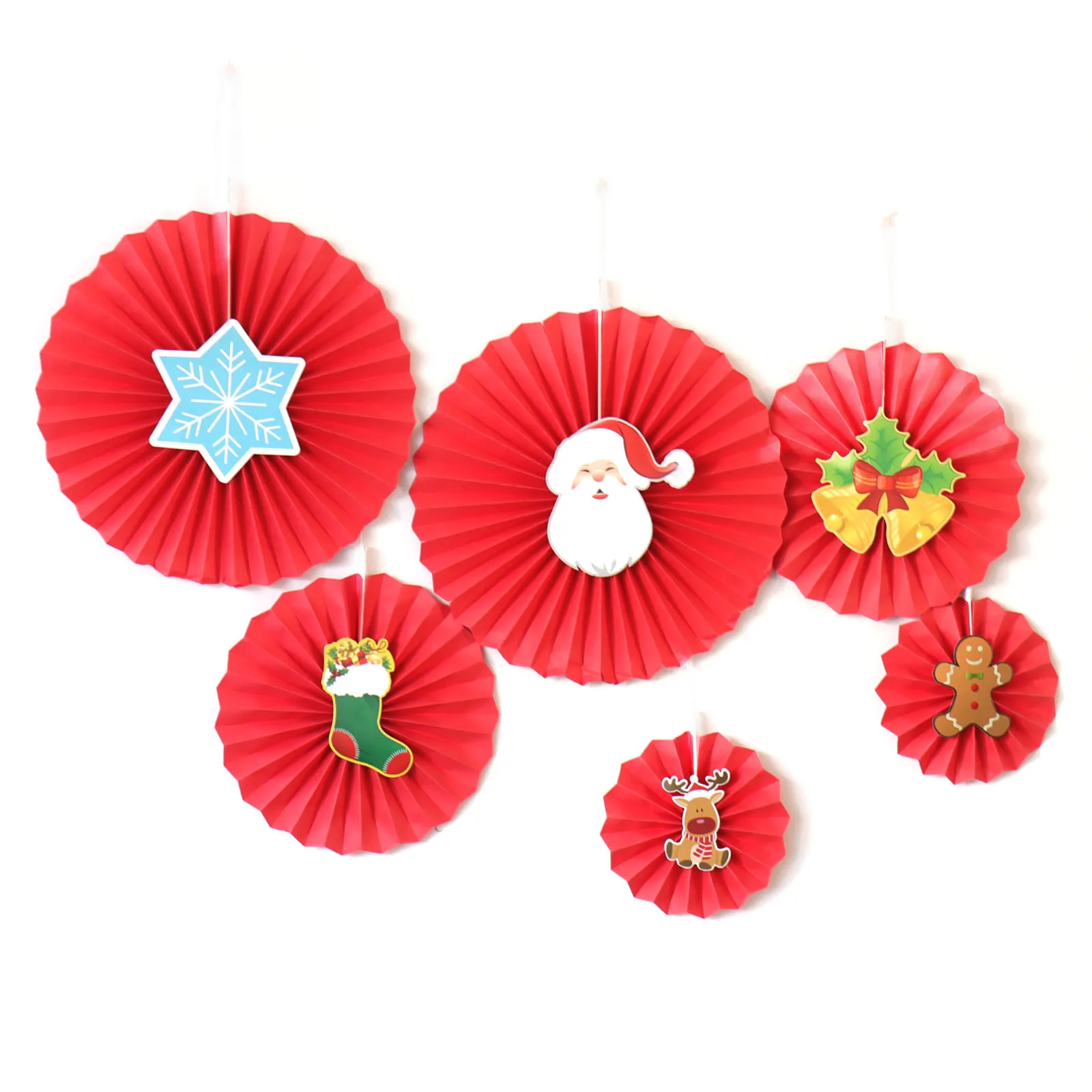 Рождественский веер из папиросной бумаги в виде сот вертушки бумажный цветок для