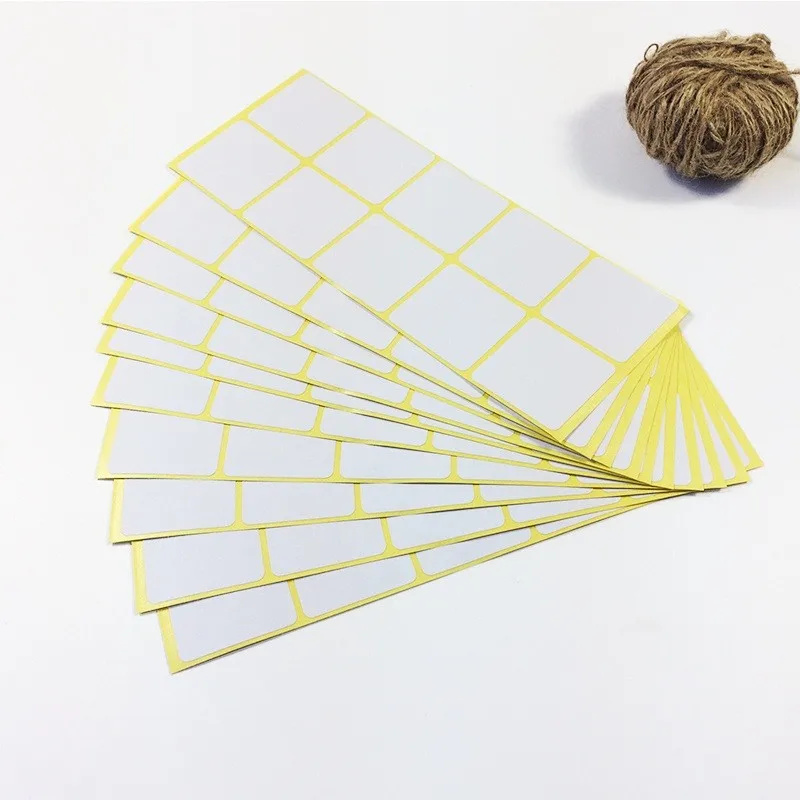 

100pcs/pack 40mm Diameter Blank Leather Sealing Sticker PVC Transparent DIY Label For Writting Anything