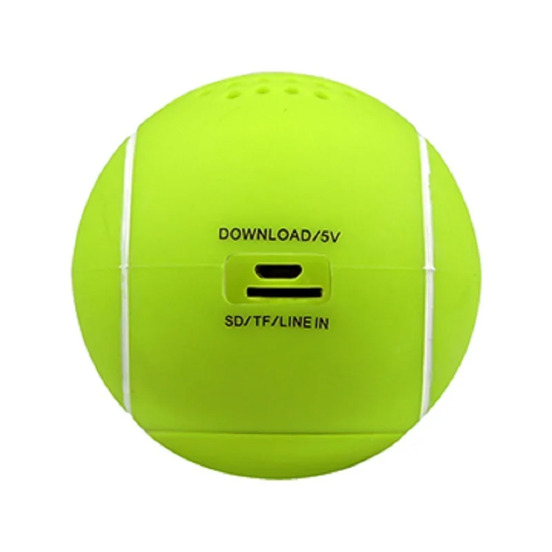 

2020 new mini tennis bluetooth speaker mobile computer creative subwoofer outdoor bluetooth speaker
