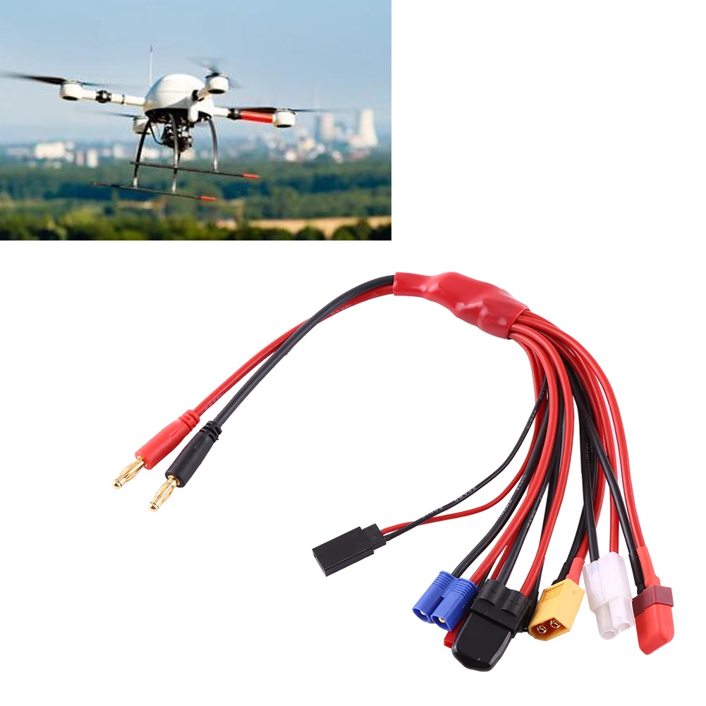 Конвертировать зарядное устройство кабель 8в1 Lipo батарея мульти зарядный разъем