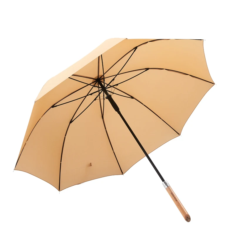 Деловой водонепроницаемый зонт Простой ветрозащитный Полуавтоматический для