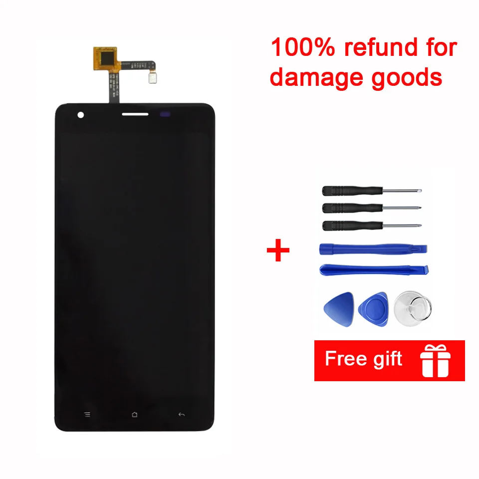 1 шт. для Oukitel K6000 Pro ЖК дисплей + сенсорный экран дигитайзер сенсор сборка Замена