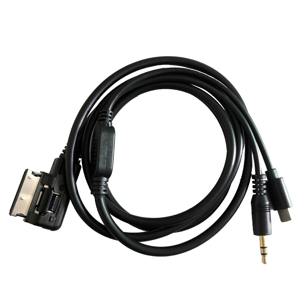 Замена стерео Plug And Play 8pin адаптер MMI система AMI медиа автомобильный AUX кабель аудио