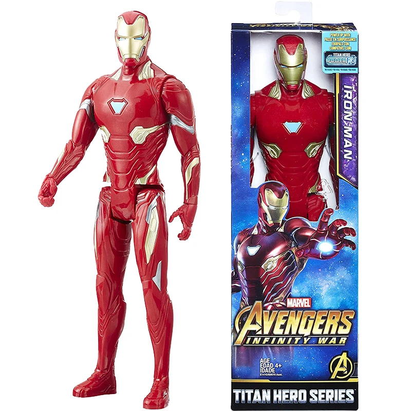 Серия Infinity War Titan Hero коллекционная фигурка железного человека куклы готовые