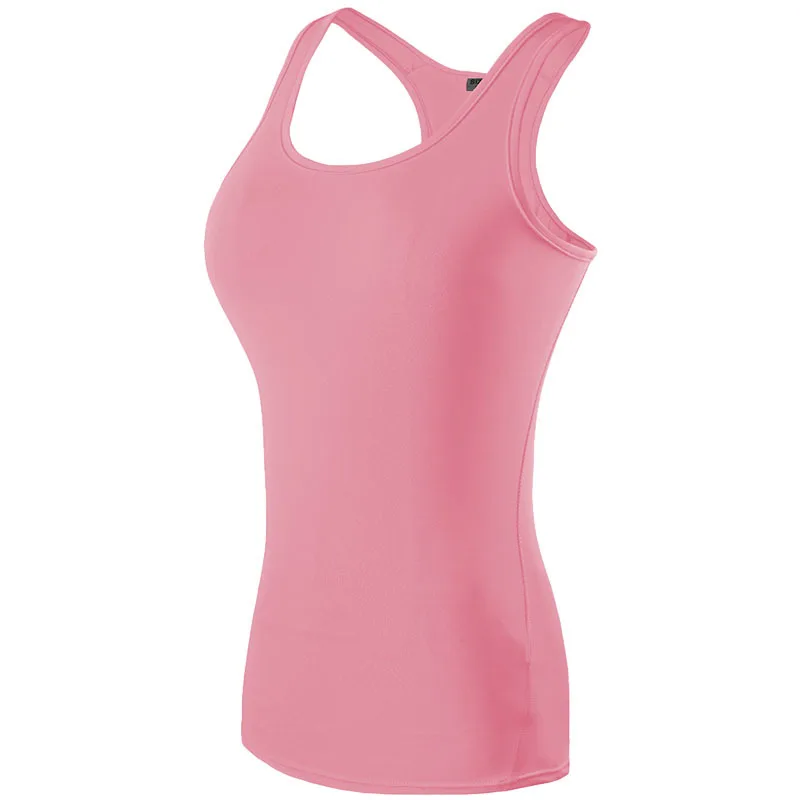 Running Vest Sleeveless Shirts for Women Fitness Clothing Academia Wear Blouse Tops Compression Singlet Gym chaleco Sexy Tanks