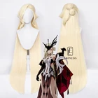 Парик Genshin Impact La Signora парик косплей Хэллоуин Карнавальные парики 120 см длинные термостойкие синтетические волосы