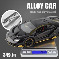 124 lamborghini 770 alloy diecast toy car model rubber tire childrens simulation sports car automobile with 4 doors boy gifts