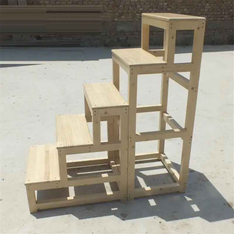 Детский табурет для ванной Sgabelli Cucina Scaletta Legno Merdiven Stepladder стул Escabeau|Стремянки и