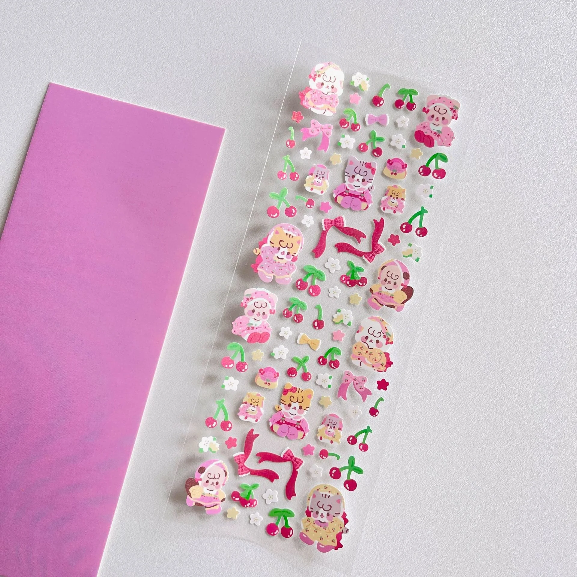 

Набор стикеров MMZBHA с мультяшным котом