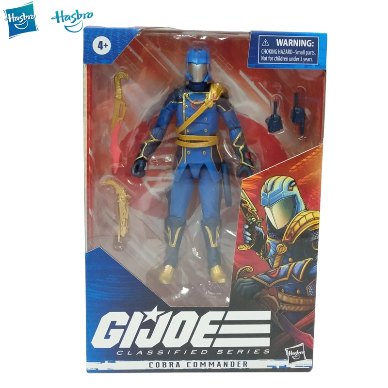 

Hasbro Special Forces G.I. Joe Cobra Commander Regal PLUS Limited 6 Inch Free Shipping Figure Doll Toy Model Gift for Friends