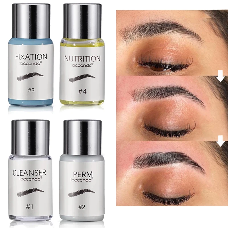 Лосьон для укладки бровей полуперманентный ламинирование подтяжка усилитель