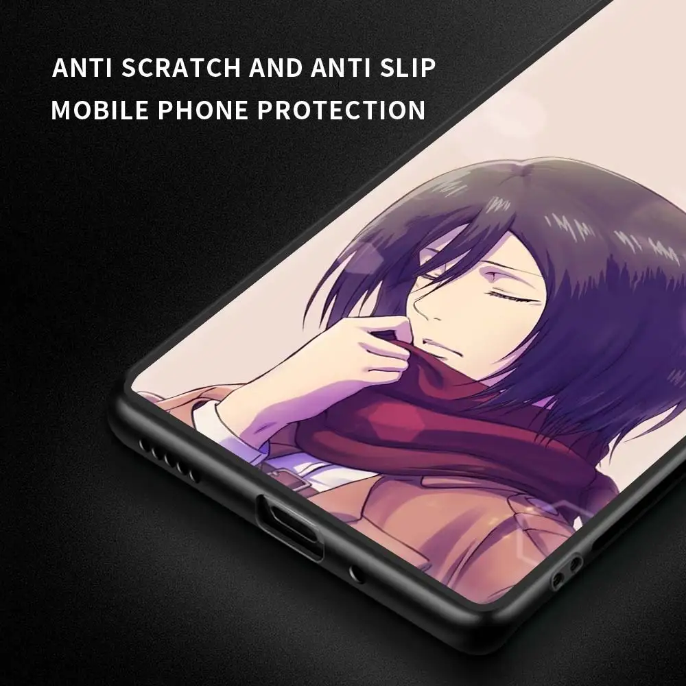 

Case For Samsung M31 Case 6.4" Soft Silicon Cover For Galaxy M30s M51 M31s M11 A51 Phone Shell Bumper Anime Attack on Titan