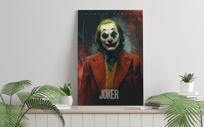 Joker, киноплакат, Joaquin Phoenix, настенный арт, холст, украшение, плакаты, принты для гостиной, дома, декоративная картина для спальни