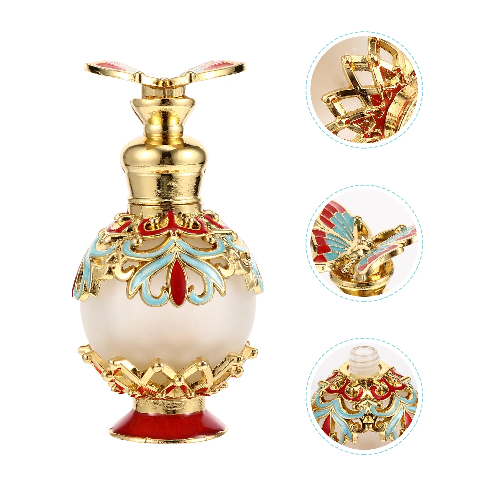 

1 Pc Refillable Sub Bottle Vintage Sample Bottle Portable Empty Bottle