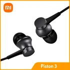 Наушники Xiaomi Youpin, новые поршневые 3 басовые наушники наушники проводные беспроводные наушники беспроводной проводные 3,5 мм поршневые спортивные наушники-вкладыши с микрофоном, гарнитура для телефона Samsung Huaw
