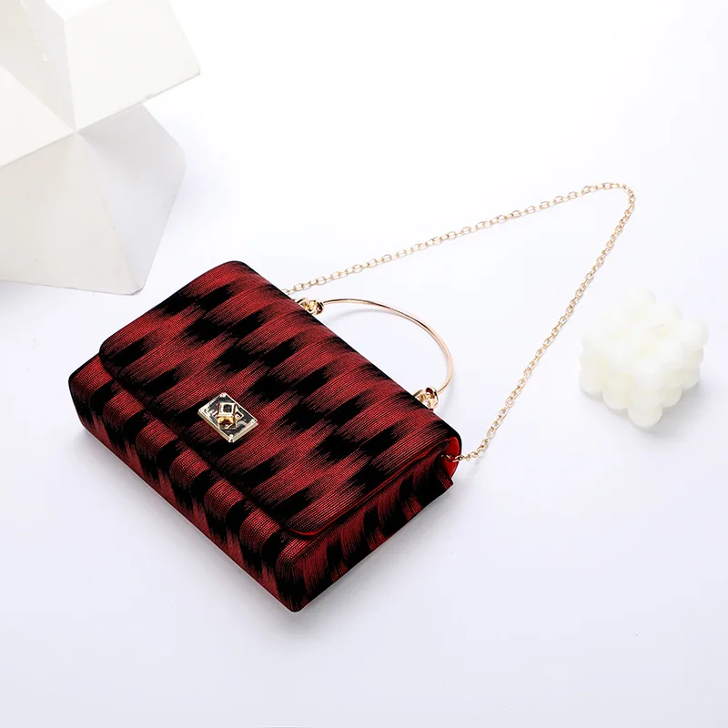 Fashion Gradient PU Leather Shoulder Bag For Women Casual Travel Handbag Lady banquet Prom Wedding Evening Bag Female party Bag