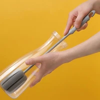 cup cleaning brush long handle bottle cleaning sponge milk bottle wineglass cups cleaner household glass coffee mug teapot brush