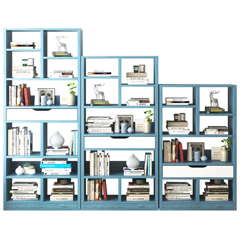 

Bookshelf floor-to-ceiling living room simple shelf students home multi-storey small bookcase simple multi-functional cabinet