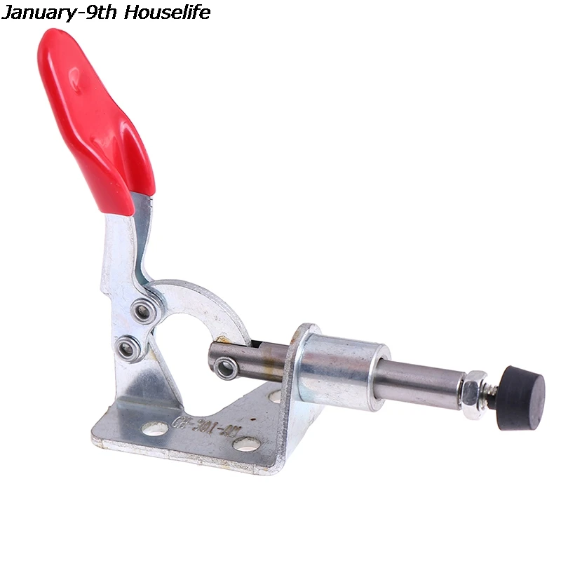 

45Kg Antislip Vertical Toggle Clamp GH-301-AM Plastic Covered Handle Toggle Clamp For Hand Tool