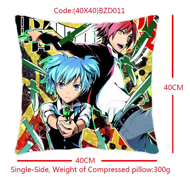IVYYE класс убийц аниме индивидуальные Подушка Чехол дома Спальня обложки подушки