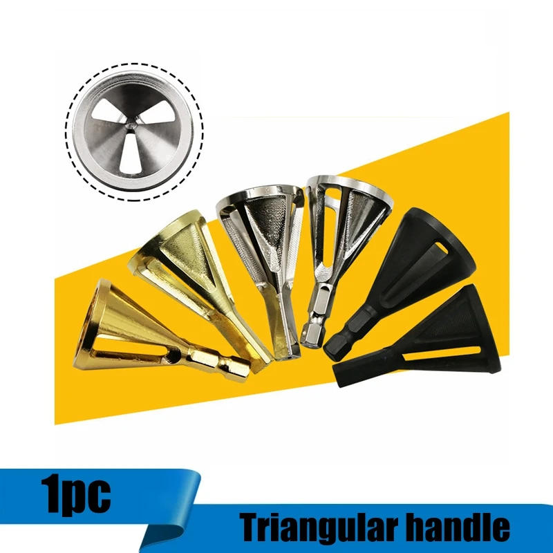 

1 шт., треугольная ручка для снятия заусенцев