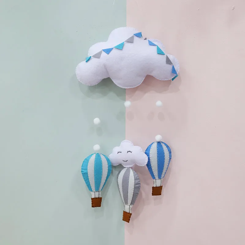 Meian необработанные украшения для детской комнаты ручной работы Радужный