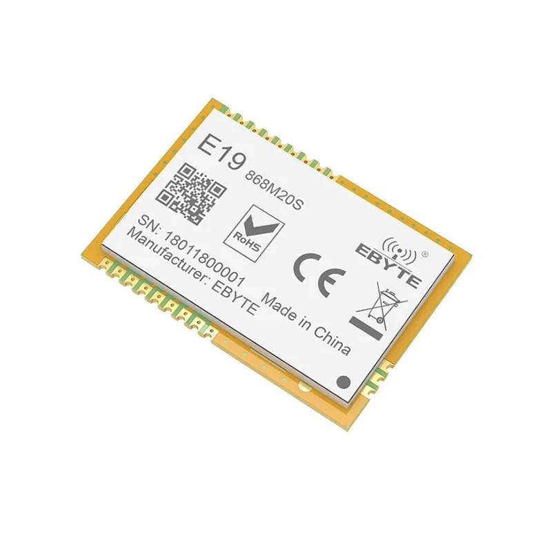 Lora Дальний диапазон SX1276 868 МГц 100 мВт штамп антенна отверстия IoT uhf беспроводной