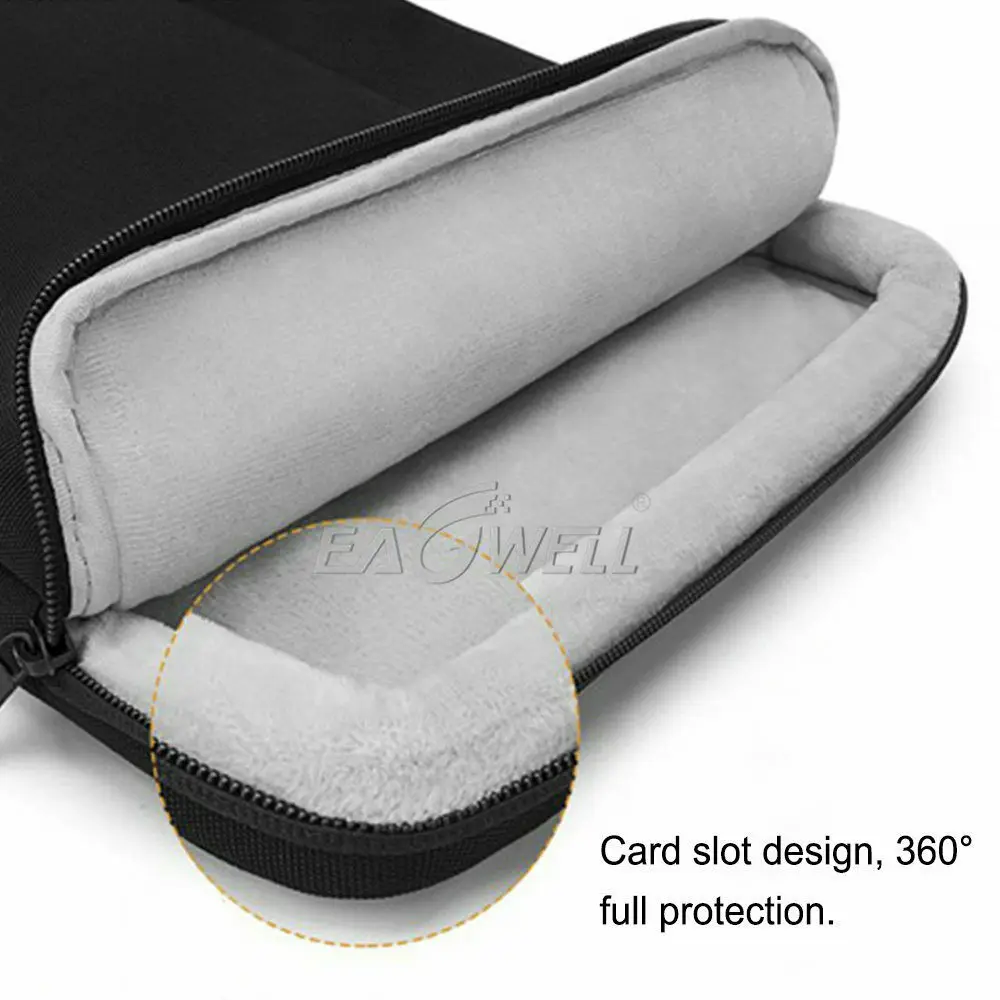 universal laptop bag sleeve case protective handbag notebook briefcases for 13 3 14 inch macbook air hp lenovo dell bags free global shipping