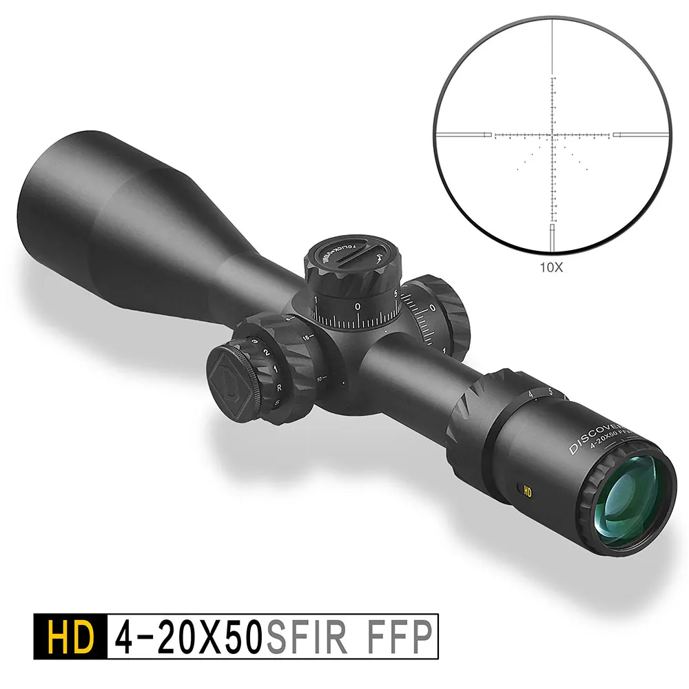 Дальнее расстояние обнаружения HD 4-20X50 SFIR FFP первое фокусное оптический прицел с