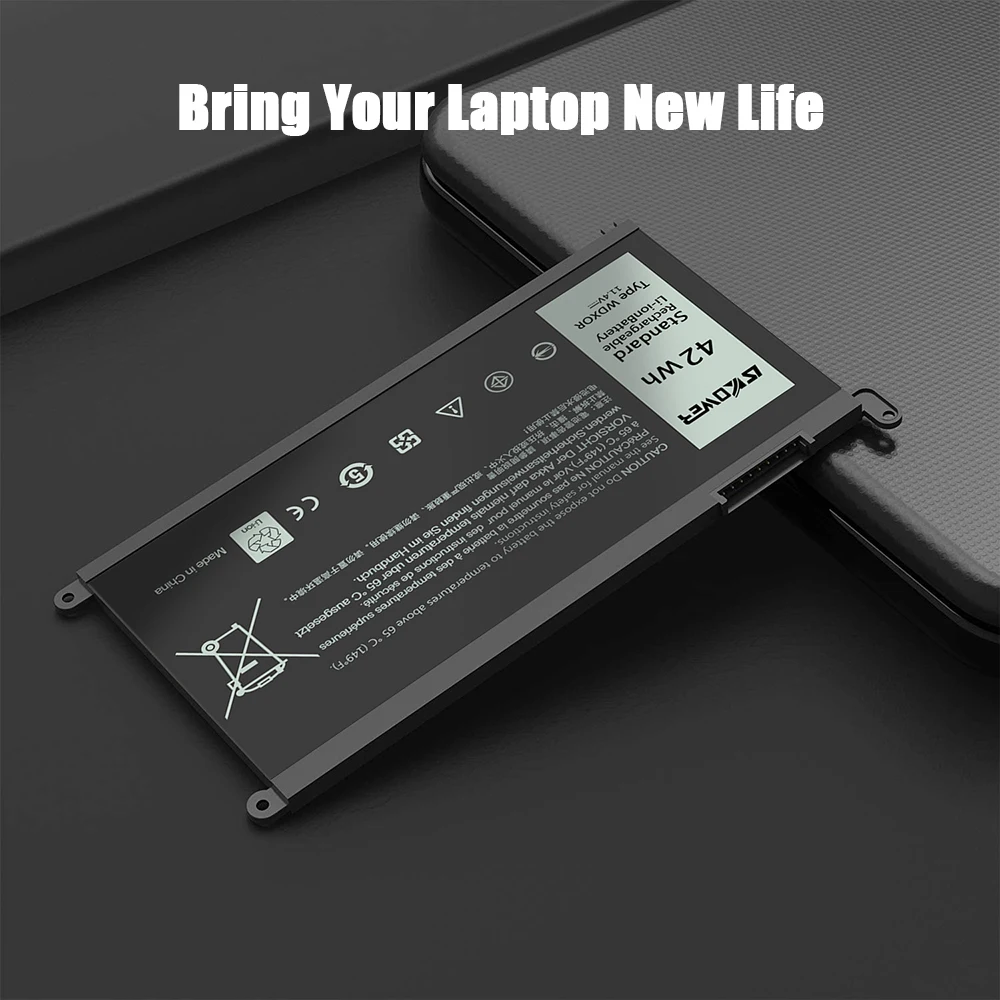 42Wh WDX0R ноутбук Батарея для Dell Inspiron 13 5368 5378 7368 7378 14 7460 15 5565 5578 7560 7569 7570 7579 17 5767 5770