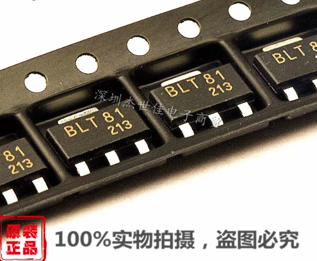 

Mxy High Frequency Transistor Series BLT81 500MA / 7.5V / 1.2W / 900MHZ 5pcs/lot