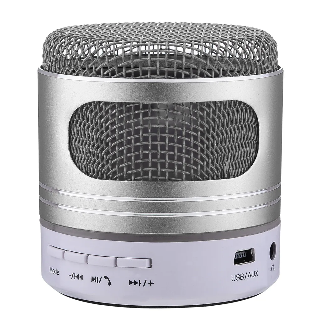 VOBERRY портативный 3 Вт Новый Hi Fi динамик Мини Bluetooth USB светодиодный светильник