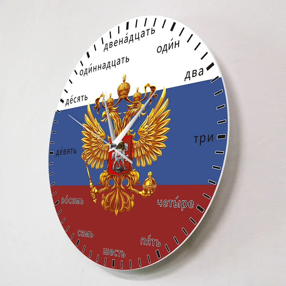 Герб России двуглавый орел патриотические современные настенные художественные