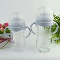 baby accessories hand shank for feeder bottle grip handle for avent natural wide mouth pp glass baby feeding bottles